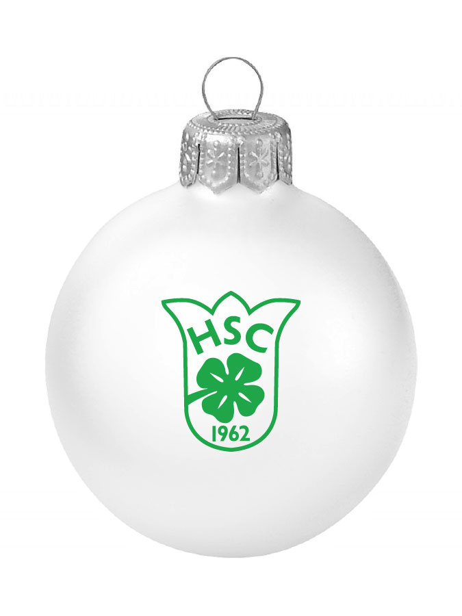 Weihnachtskugel Logo 8cm