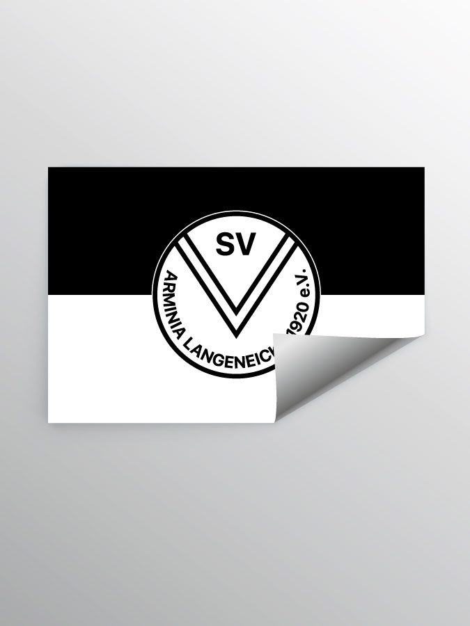Aufkleber DIN A7 Logo