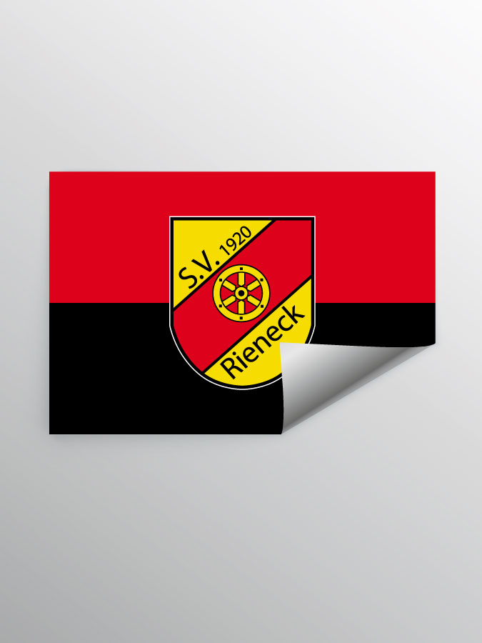 Aufkleber DIN A7 Logo