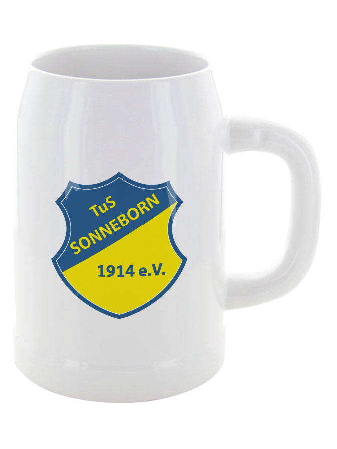Bierkrug 0,5l Logo