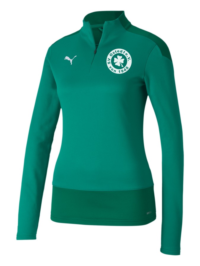 PUMA teamGOAL 23 HalfZip Sweatshirt Damen