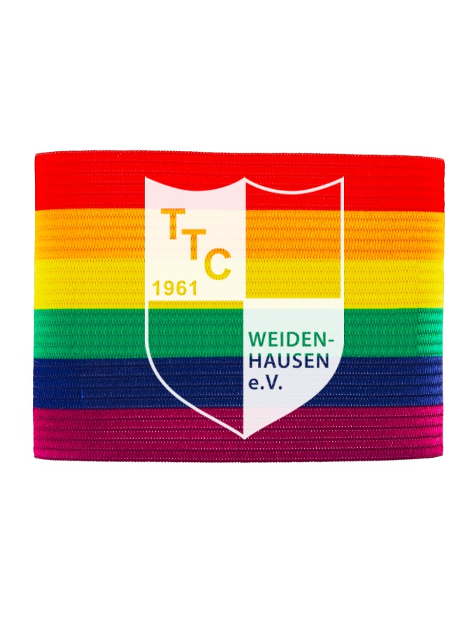 Kapitänsbinde Regenbogen