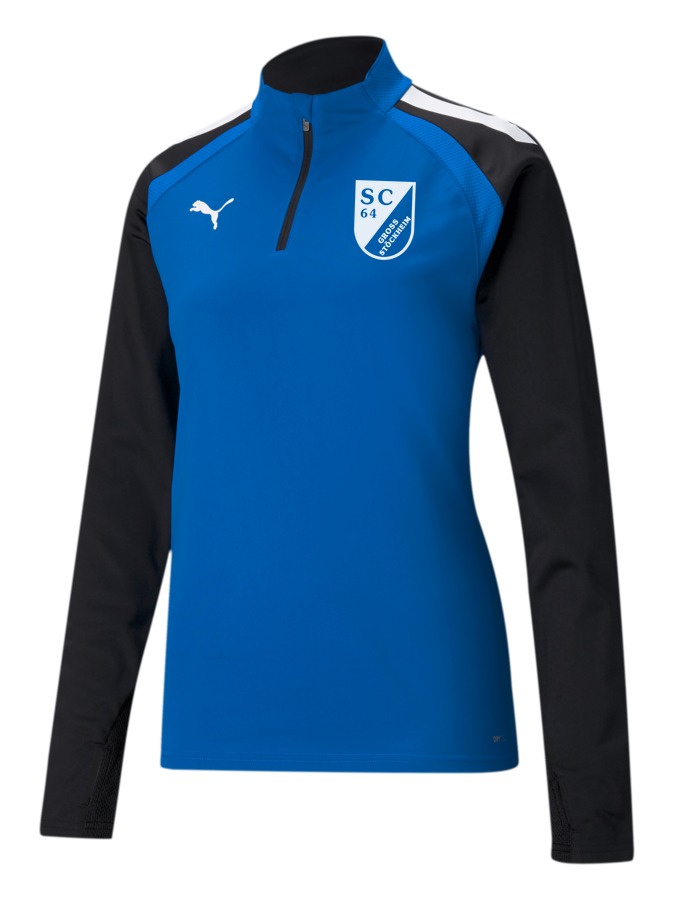 PUMA teamLIGA 1/4-Zip-Top Damen