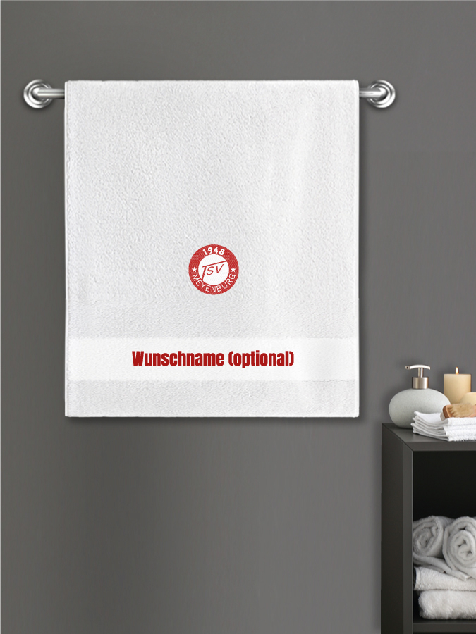 Badehandtuch Team Sticklogo