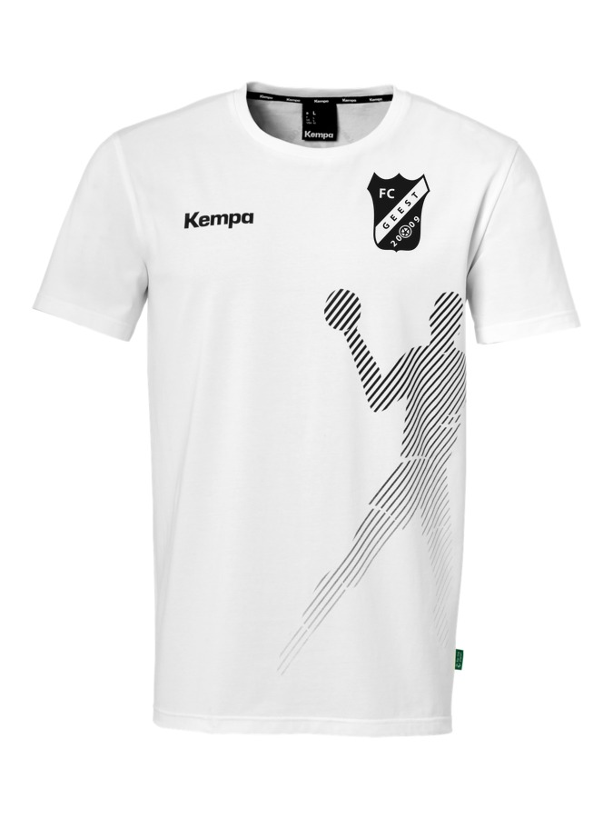 Kempa T-Shirt Black & White