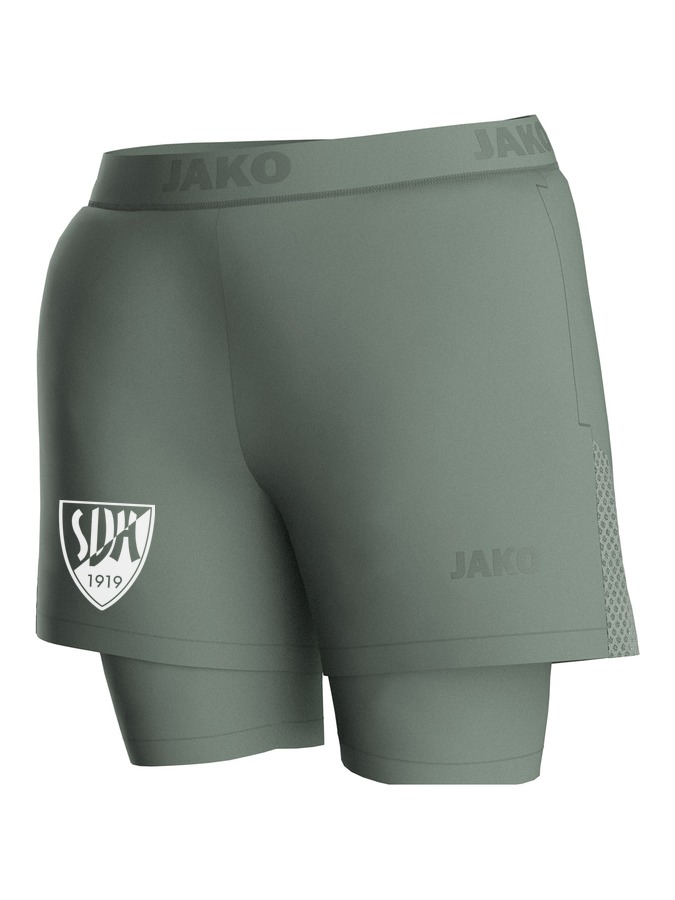 Jako 2-in-1-Short Power Damen
