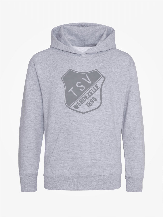 Hoodie All Grey Kids Unisex