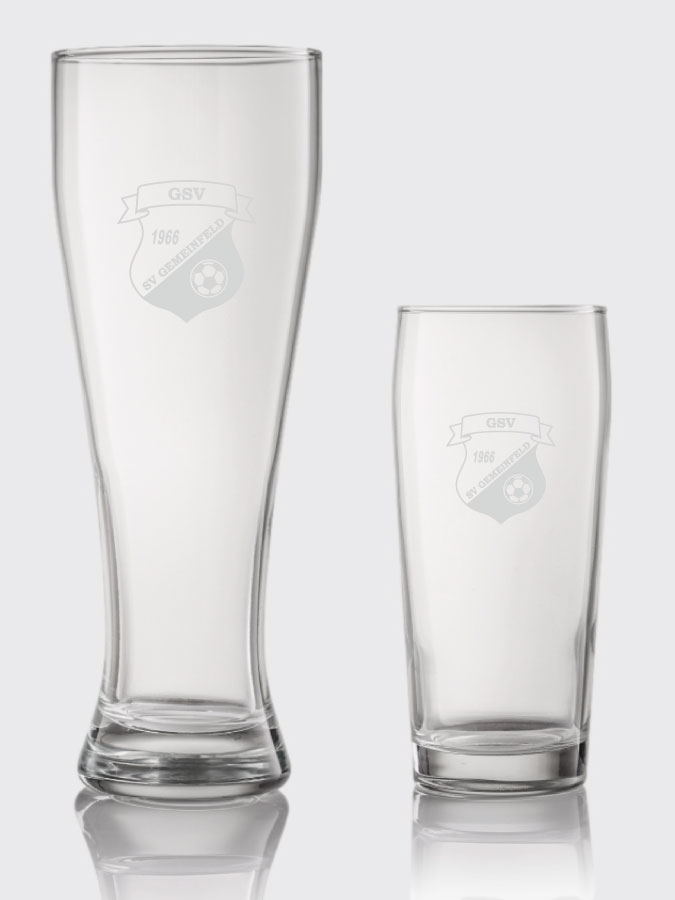 Biergläser Gravur