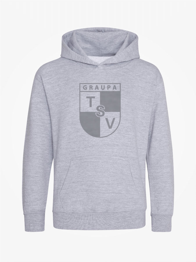 Hoodie All Grey Kids Unisex