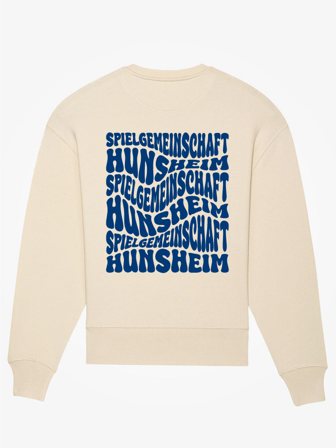 Sweatshirt Oversized Wavy Herren
