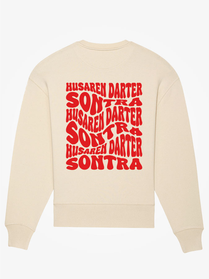 Oversized Sweater Wavy Herren