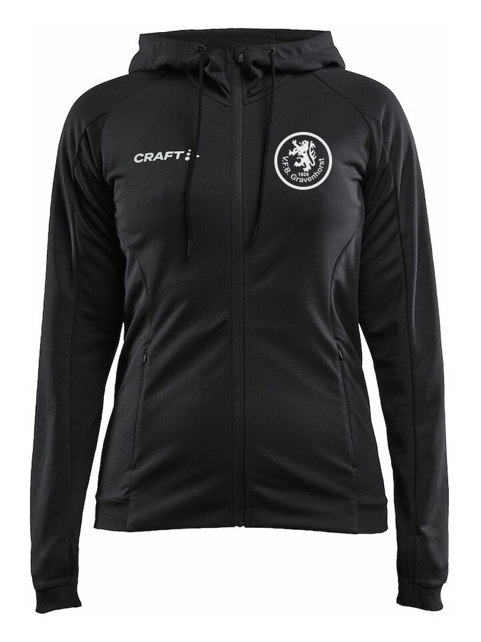Craft Evolve Kapuzen-Trainingsjacke Damen