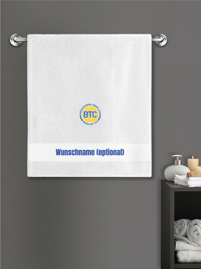 Badehandtuch Team Sticklogo