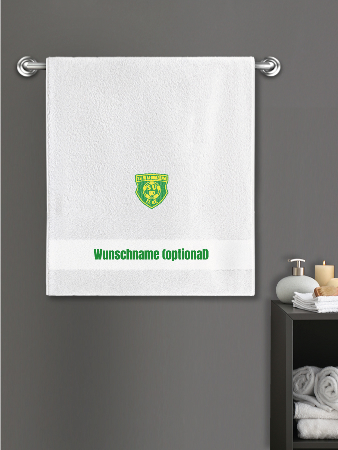 Badehandtuch Team Sticklogo