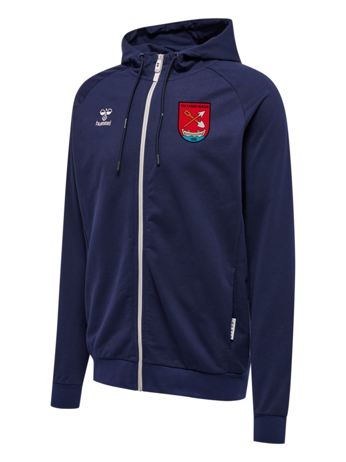 Hummel Move Grid Cotton Zip Hoodie