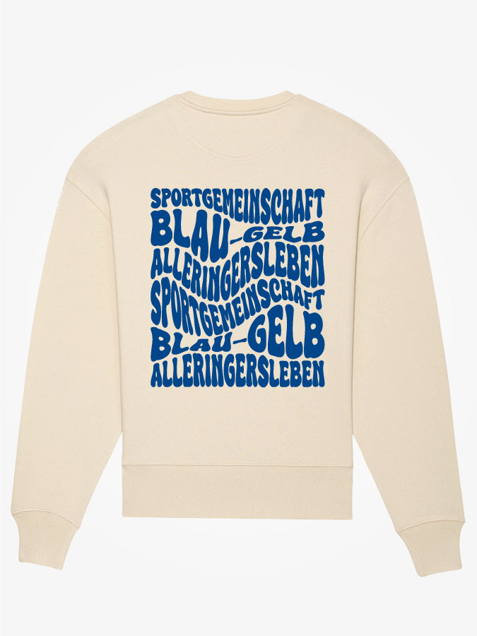 Oversized Sweater Wavy Herren