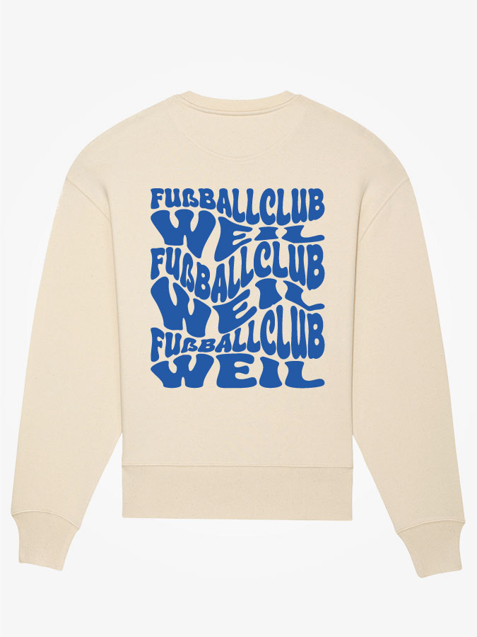 Oversized Sweater Wavy Herren