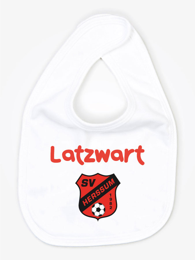 Babylätzchen Latzwart