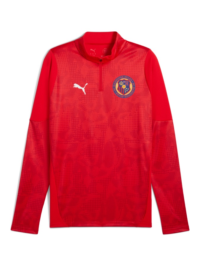 PUMA teamCUP Training 1/4-Zip-Top