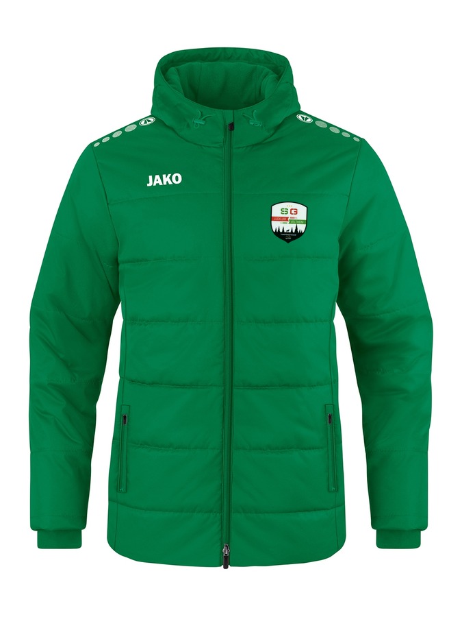 Jako Coachjacke Team mit Kapuze