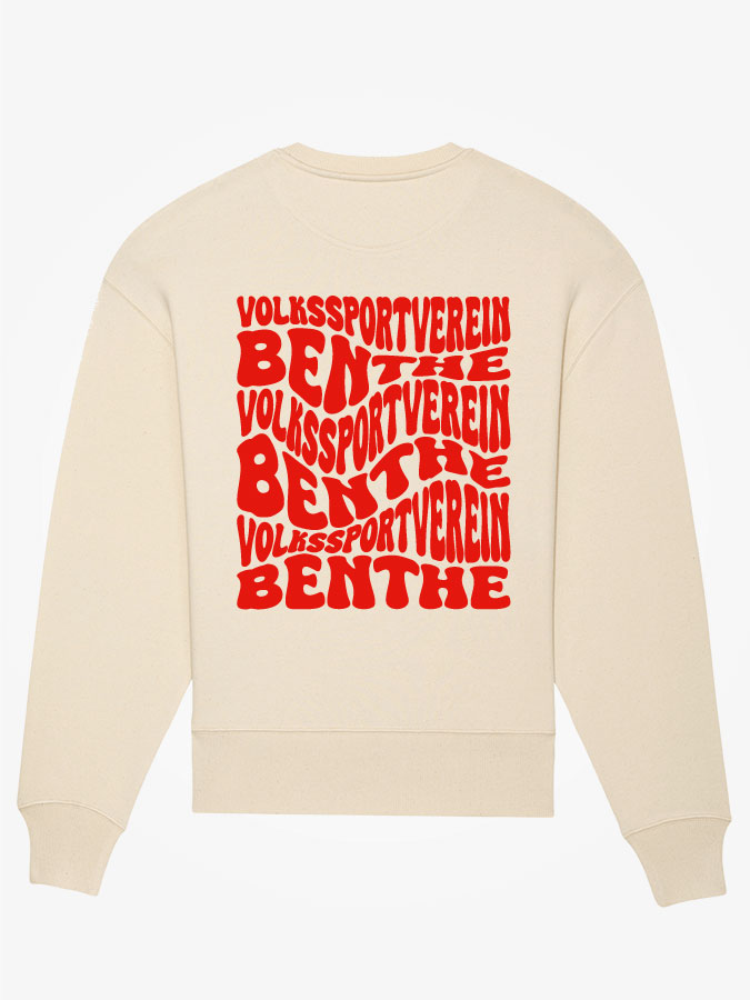 Oversized Sweater Wavy Herren