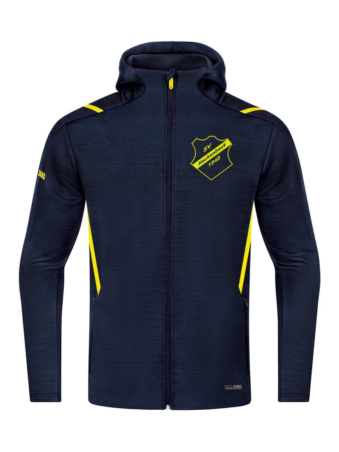 Jako Freizeitjacke Challenge mit Kapuze