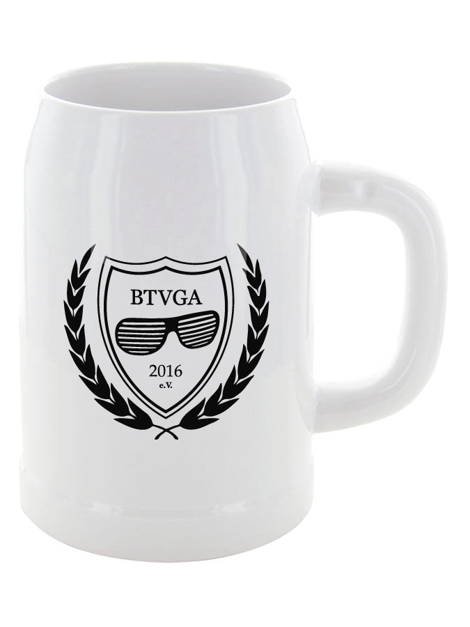 Bierkrug 0,5l Logo
