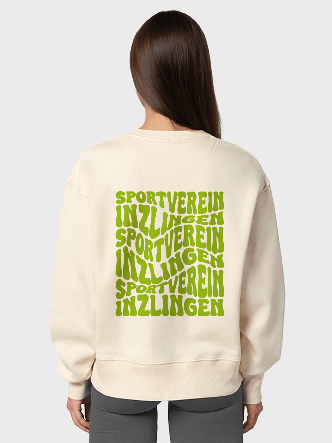 Oversized Sweater Wavy Damen