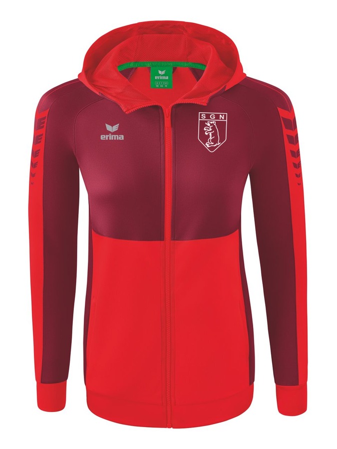 Erima Six Wings Trainingsjacke mit Kapuze Damen