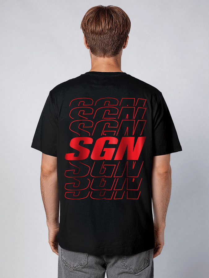 Oversized Shirt Neon Herren