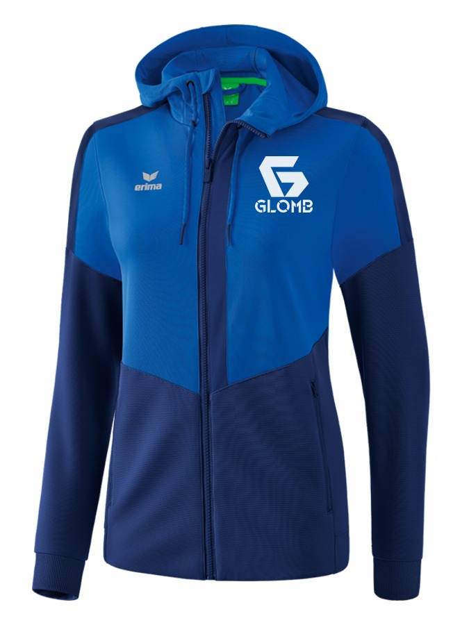 Erima Squad Trainingsjacke mit Kapuze Damen