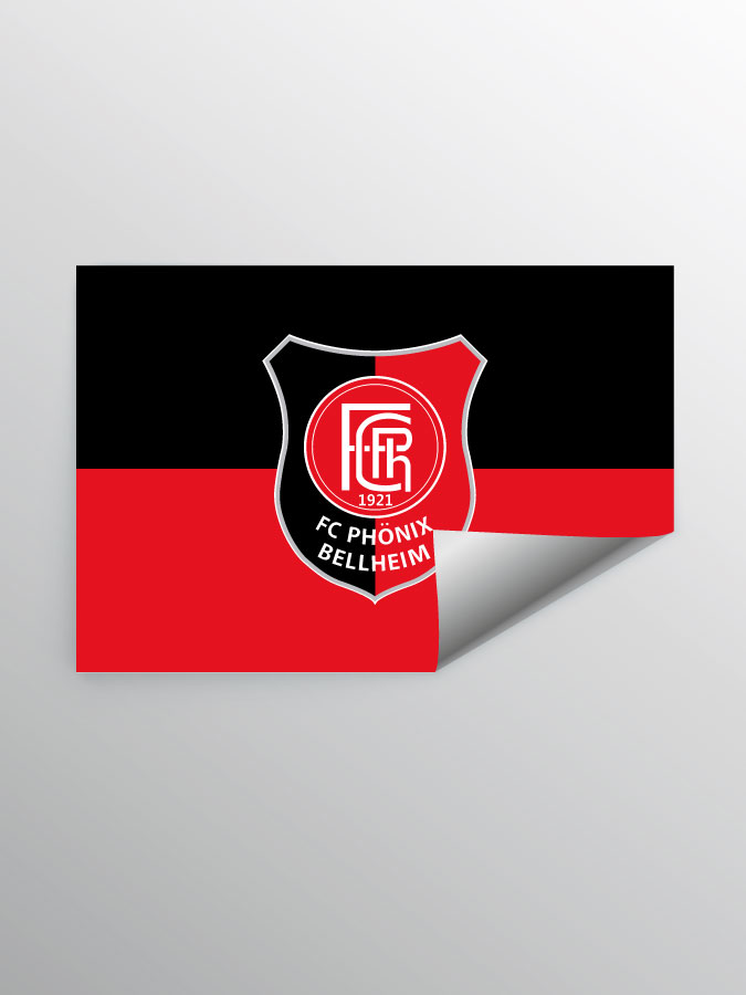 Aufkleber DIN A7 Logo