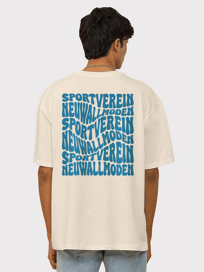 Oversized Shirt Wavy Herren