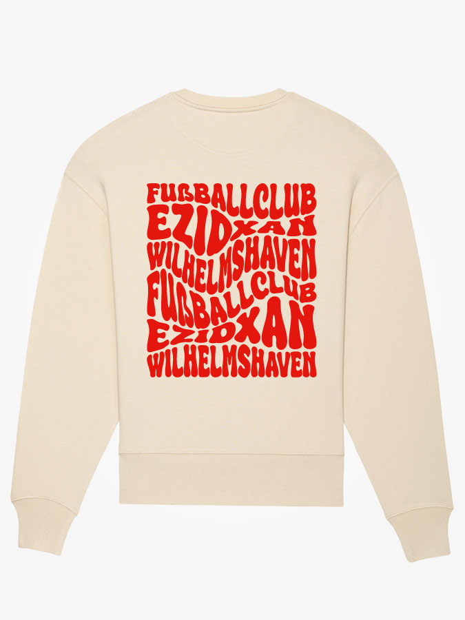 Sweatshirt Oversized Wavy Herren