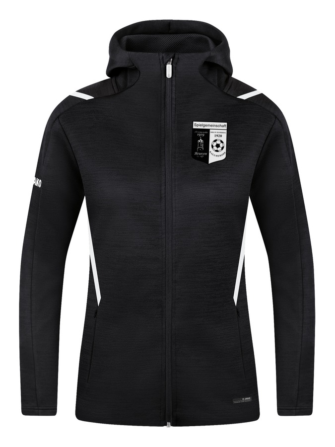 Jako Freizeitjacke Challenge mit Kapuze Damen