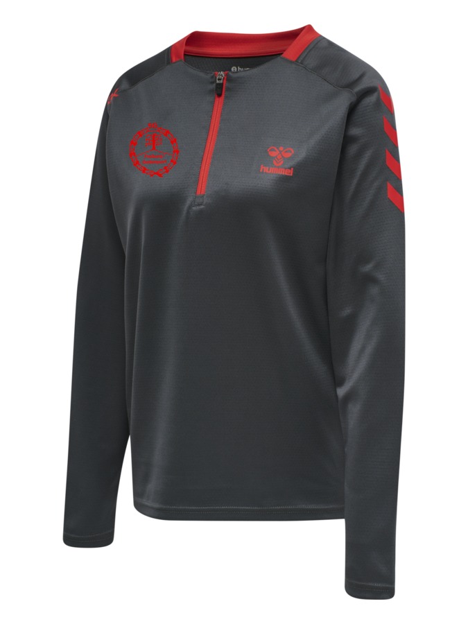 Hummel Action Poly Half Zip Sweat Damen