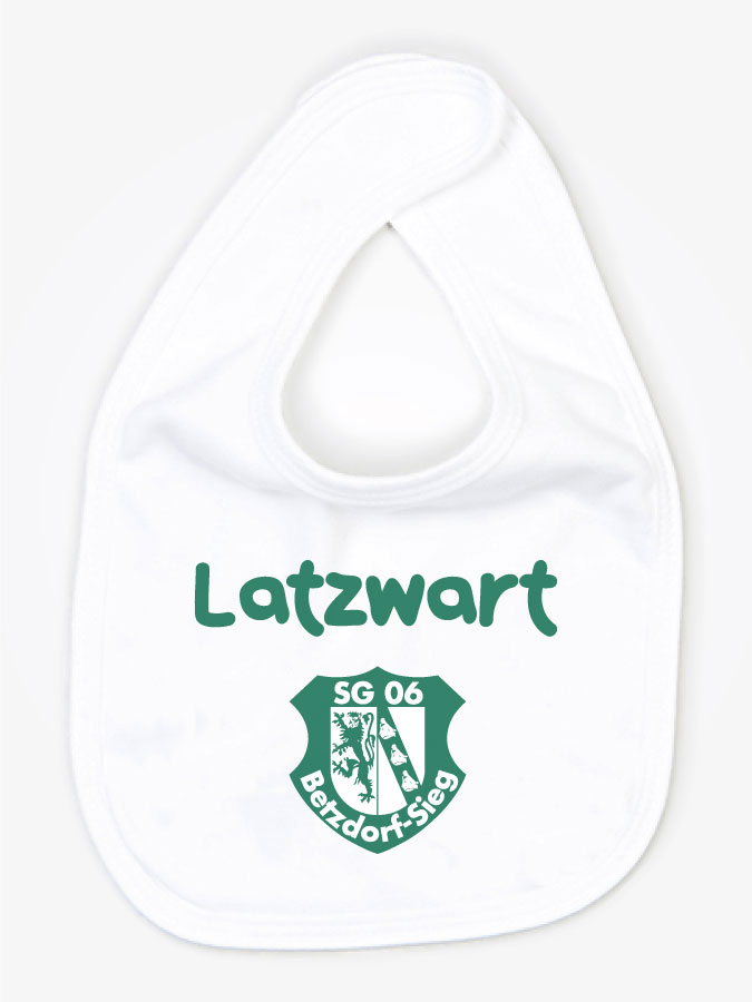 Babylätzchen Latzwart