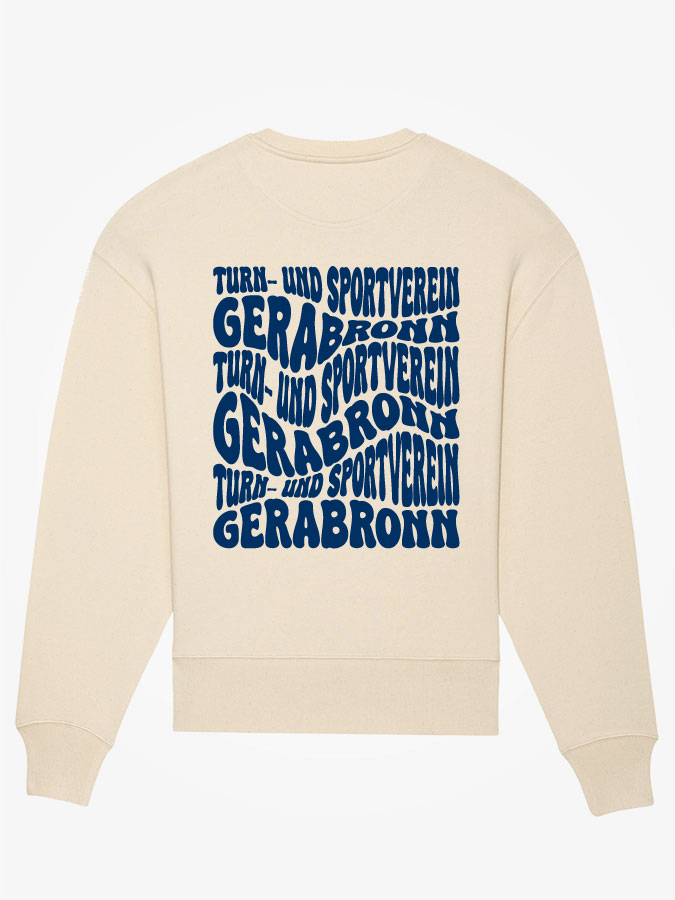 Oversized Sweater Wavy Herren