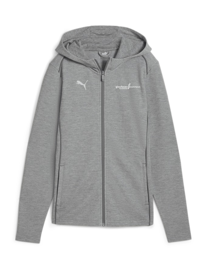PUMA teamFINAL Casuals Kapuzenjacke Damen