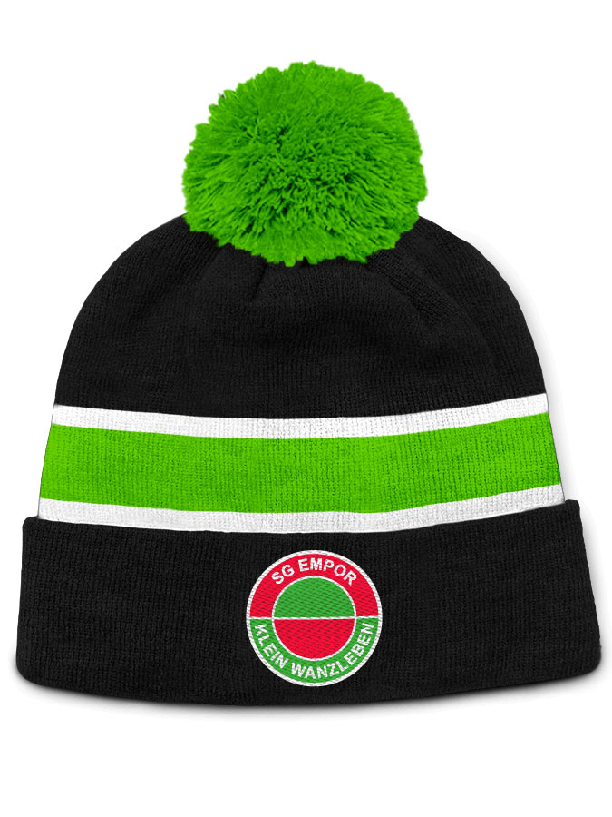 Bommelmütze Sticklogo