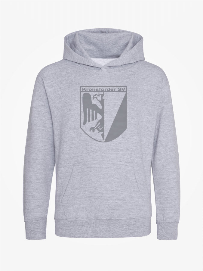 Hoodie All Grey Kids Unisex