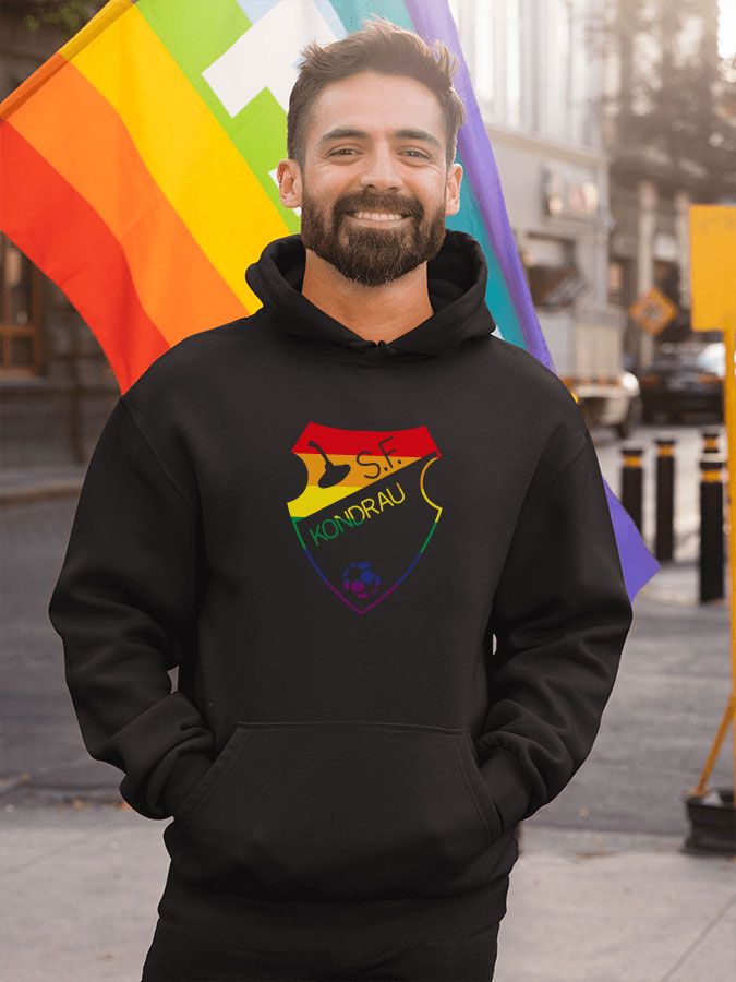 Hoodie Rainbow Herren
