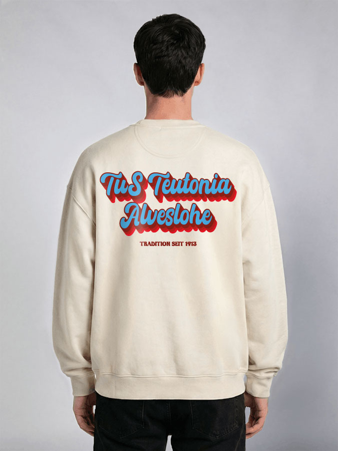 Oversized Sweater Vintage Herren