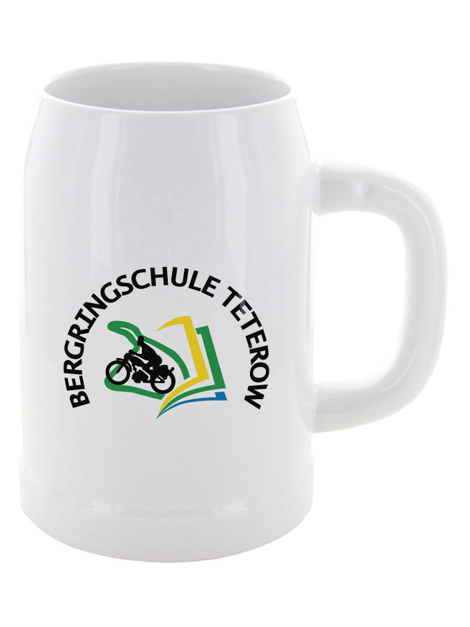 Bierkrug 0,5l Logo