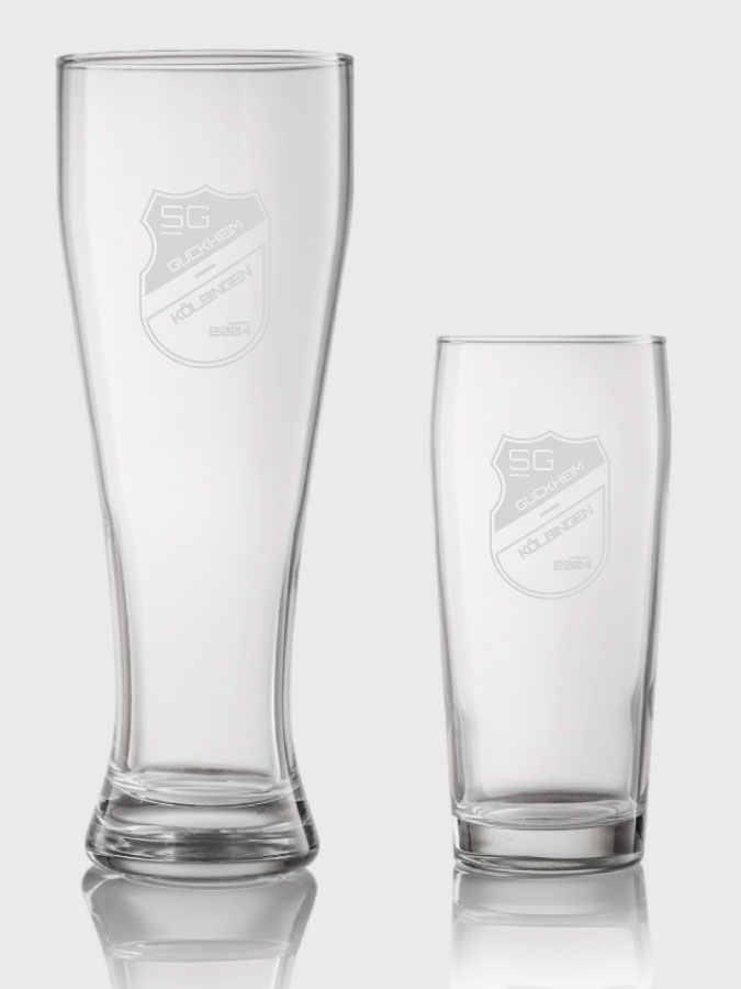 Biergläser Gravur
