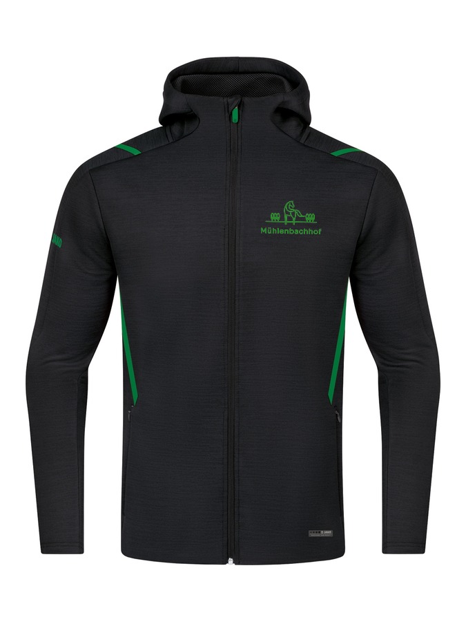 Jako Freizeitjacke Challenge mit Kapuze