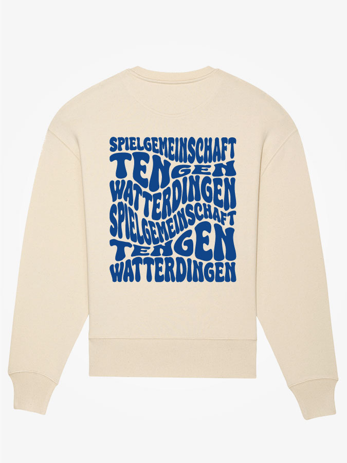 Oversized Sweater Wavy Herren