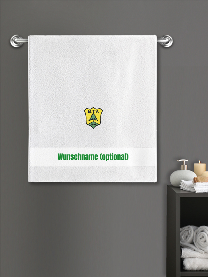 Badehandtuch Team Sticklogo