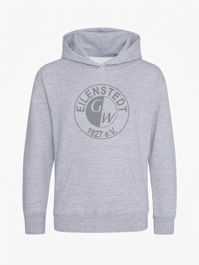 Hoodie All Grey Kids Unisex