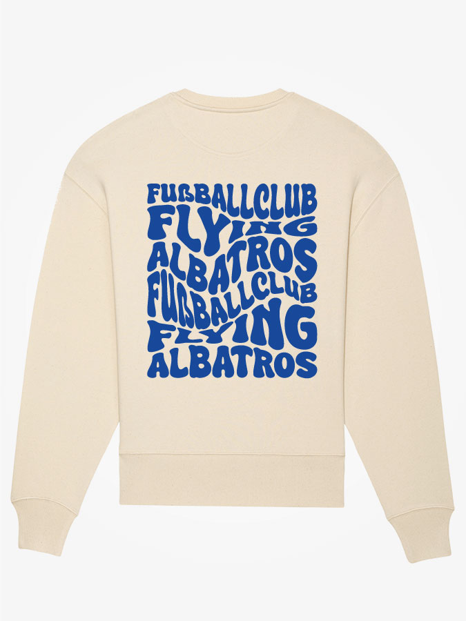 Sweatshirt Oversized Wavy Herren